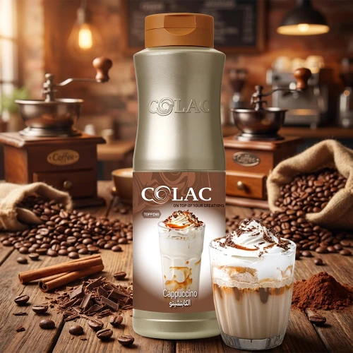 Cappuccino - topping (polewa) do lodów, gofrów, ciast i deserów
