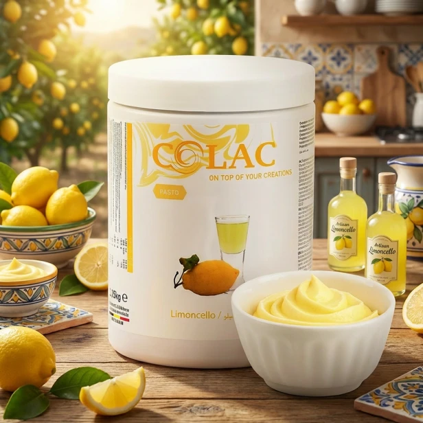 Limoncello - Włoski Klasyk - Pasta do lodów i deserów - 1,15 kg