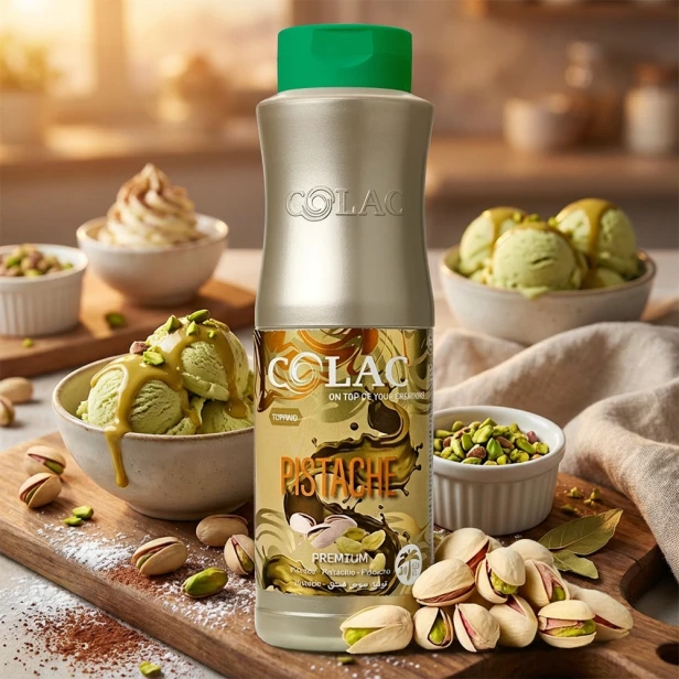 Pistacja  Premium - topping (polewa) do lodów, gofrów, ciast i deserów