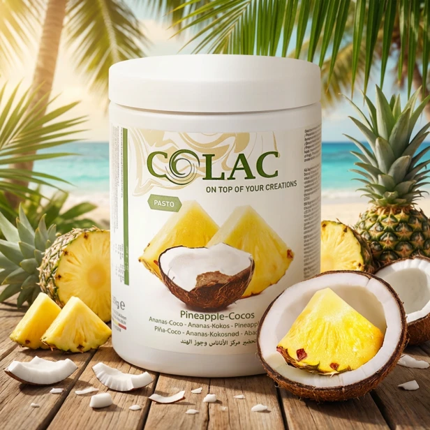 Ananas-Kokos - Pasta do lodów i deserów - 1,15 kg
