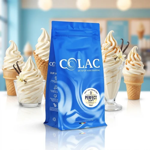 Perfect Soft Vanilla - baza do lodów soft o kremowej strukturze i klasycznym smaku wanilii