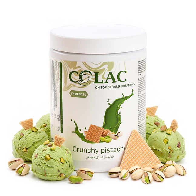 Crunchy pistachio